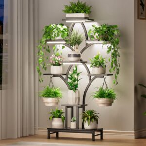 8-Tier Corner Plant Stand | Approx. 160cm Height | Suitable for Home and Garden Use