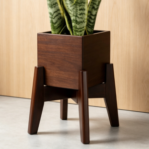 Bamboo Plant Stand | Adjustable Width